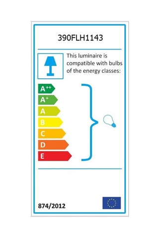 Lampadaire - Cuivre - 45 à 60 W - 165 cm