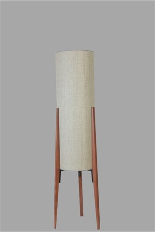 Lampadaire Yildo - Noir et doré - 40-60 W