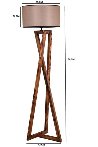 Lampadaire Nora SMK - Blanc - 60 W