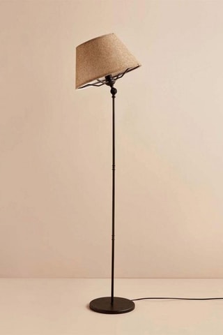 Lampadaire - Beige et noir