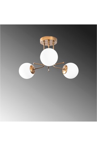 Suspension  - Doré - 3 x 100 W