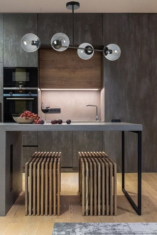 Suspension Yeni Favori 4 - Noir - 4 x 60 W