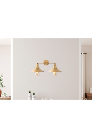 Applique murale Conical - Doré - 2 x 40 W