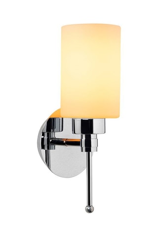 Applique murale Balcova - Blanc et argenté - 100 W