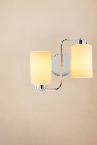 Applique murale Balcova - Argenté - 2 x 100 W