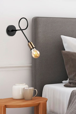 Applique murale Viraj 10865 - Noir