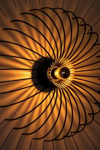 Applique murale Aspendos - Noir