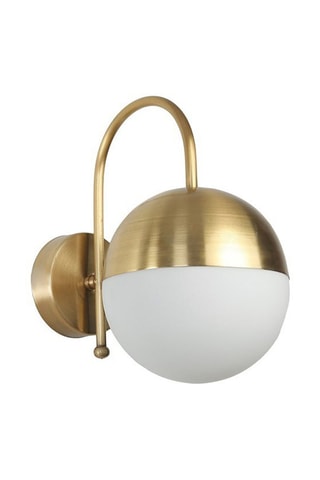 Applique murale Küre - Doré et blanc - 60 W