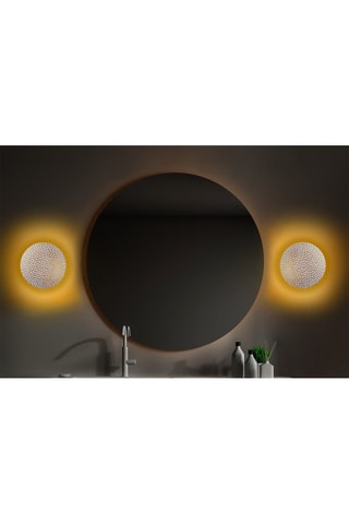 Applique murale LED Yosma - Blanc et doré - 5 W
