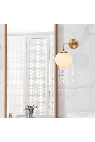 Applique murale Viran - Doré et blanc - 40 W