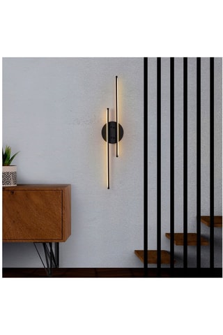 Applique murale Umut - Noir - 16 W