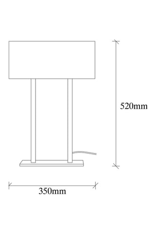 Lampe de chevet Salihini Noir