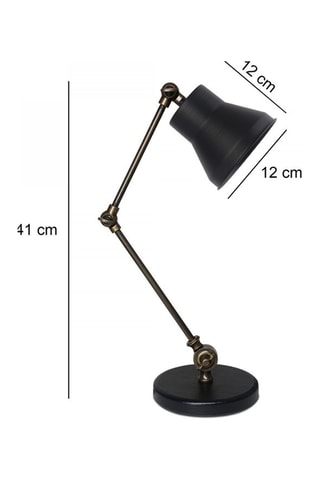 Lampe à poser LED AYD -  Bronze