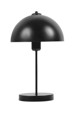 Lampe à poser en bois Lungo -  Noir - 60 W