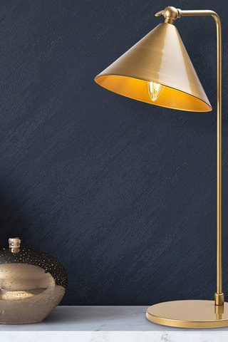 Lampe à poser Konika - Doré - 40 W