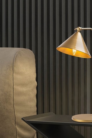 Lampe à poser Konika - Doré - 40 W