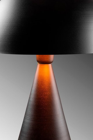 Lampe à poser Dodo - Noir et doré - 40 W