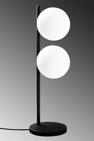 Lampe de table - Noir - 2 x 40 W