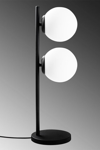 Lampe de table - Noir - 2 x 40 W