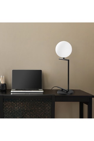 Lampe à poser - Noir et blanc - 10 W
