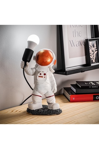 Lampe à poser - Blanc et cuivré - 7-9 W