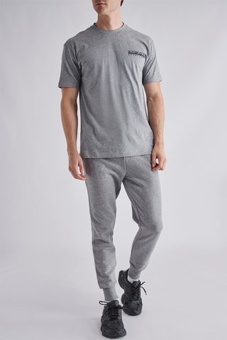 Calças de treino Box logo - Cinzento mesclado - Napapijri