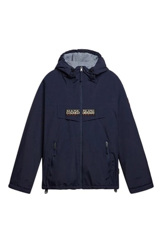 Corta-vento com capuz Rainforest - Azul-marinho - Napapijri