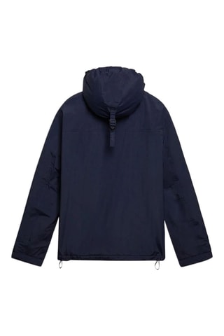 Corta-vento com capuz Rainforest - Azul-marinho - Napapijri