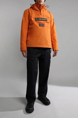 Veste à capuche Rainforest - Orange - Napapijri