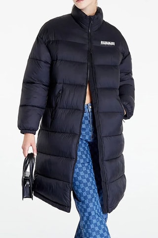 Blusão comprido Box Logo - Preto - Napapijri