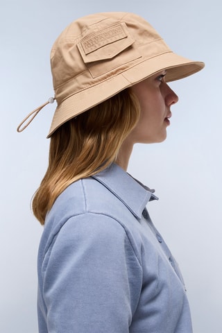 Chapéu à pescador F Blanc - Bege