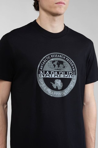 T-shirt S Bolo - Preto