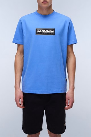 T-shirt S-Box - Azul-claro