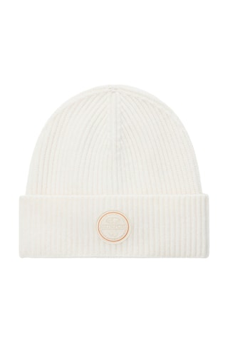 Gorro em lã F Singine - Bege