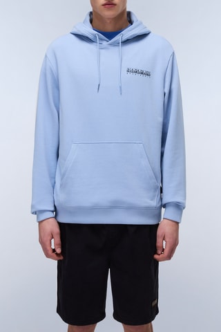 Sweat com capuz B Sovana - Azul-celeste