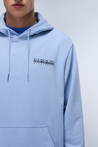 Sweat com capuz B Sovana - Azul-celeste