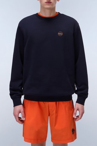 Sweat B Badge - Azul-marinho