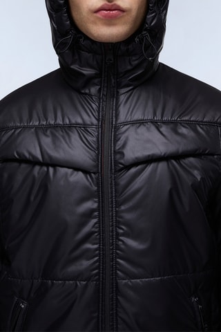 Casaco com capuz A Sovana - Preto