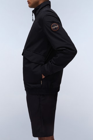 Casaco A Giovi - Preto e laranja