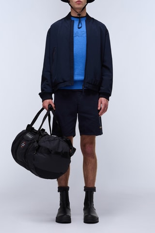 Casaco A Montale - Azul-marinho e laranja