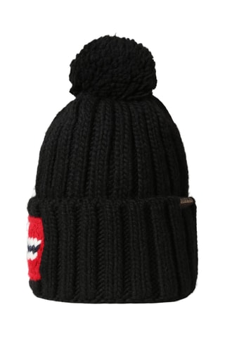 Gorro com pompom Semiury - Preto