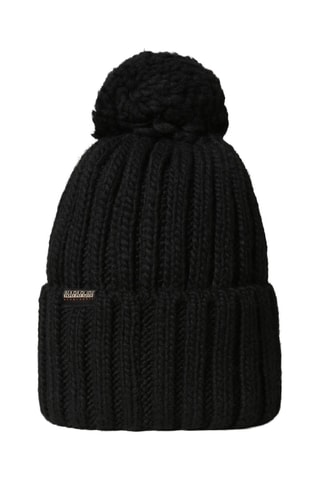 Gorro com pompom Semiury - Preto