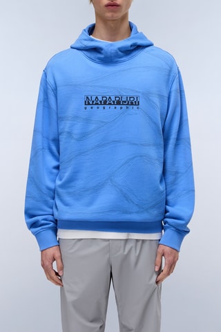 Sweat com capuz Cellini - Azul-cobalto
