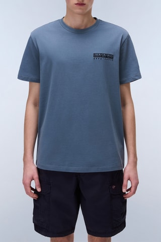 T-shirt S Vignoni - Azul-acinzentado