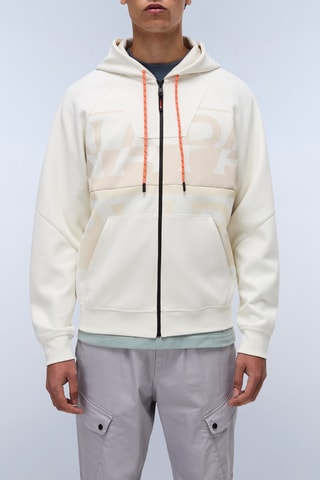 Sweat com capuz B Anghiari - Cru