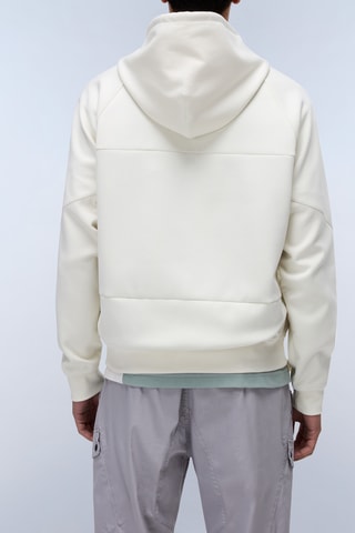 Sweat com capuz B Anghiari - Cru