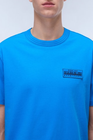 T-shirt S Amundsen - Azul