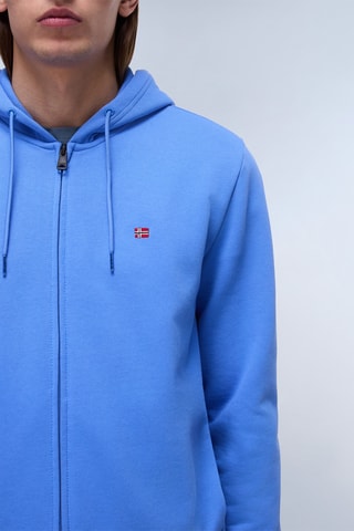 Sweat com capuz Balis - Azul-cobalto