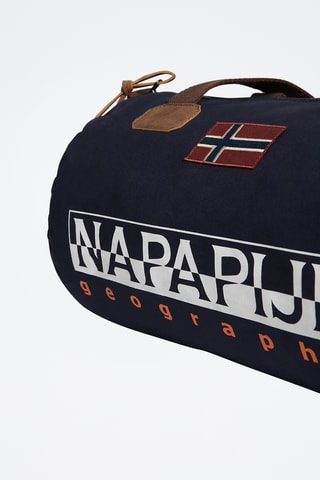 Saco tubo Bering - Azul-marinho e branco