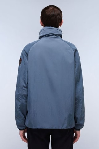 Corta-vento com capuz A-Bisenzio - Cinzento-escuro